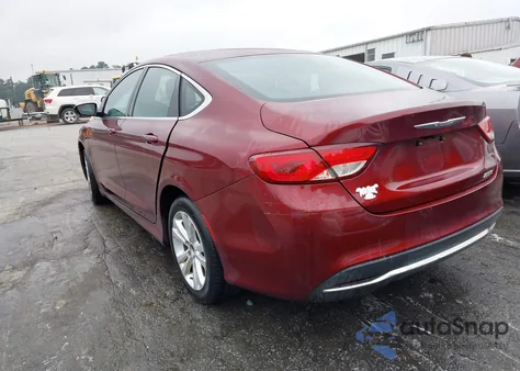 2016 Chrysler 200 Limited z USA, uszkodzony, nr VIN 1C3CCCABXGN128561